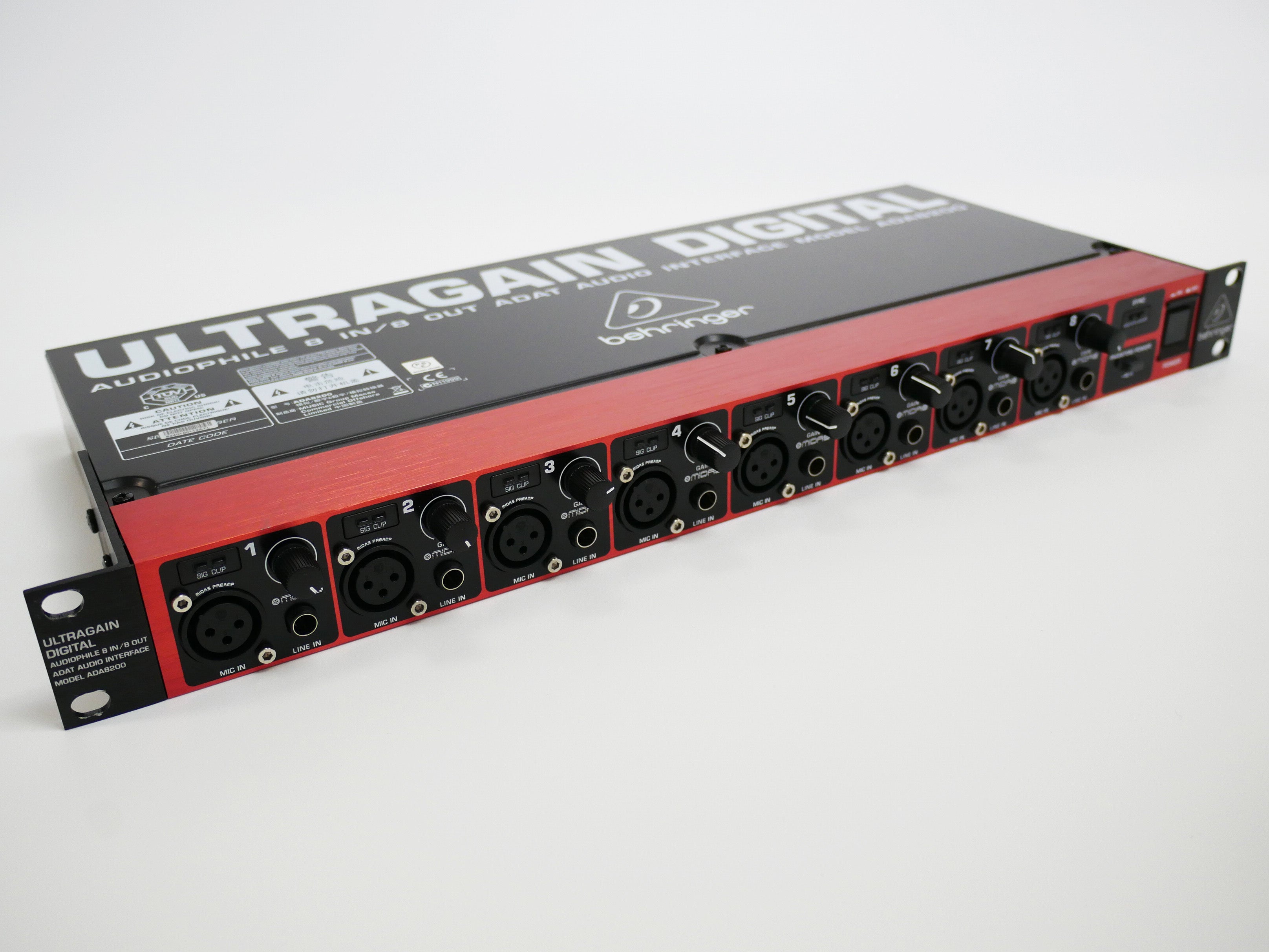 え*か様 BEHRINGER ( ベリンガー ) ADA8200　美品 Amazon.com: Behringer ADA8200 Audiophile 8 In/8 Out ADAT