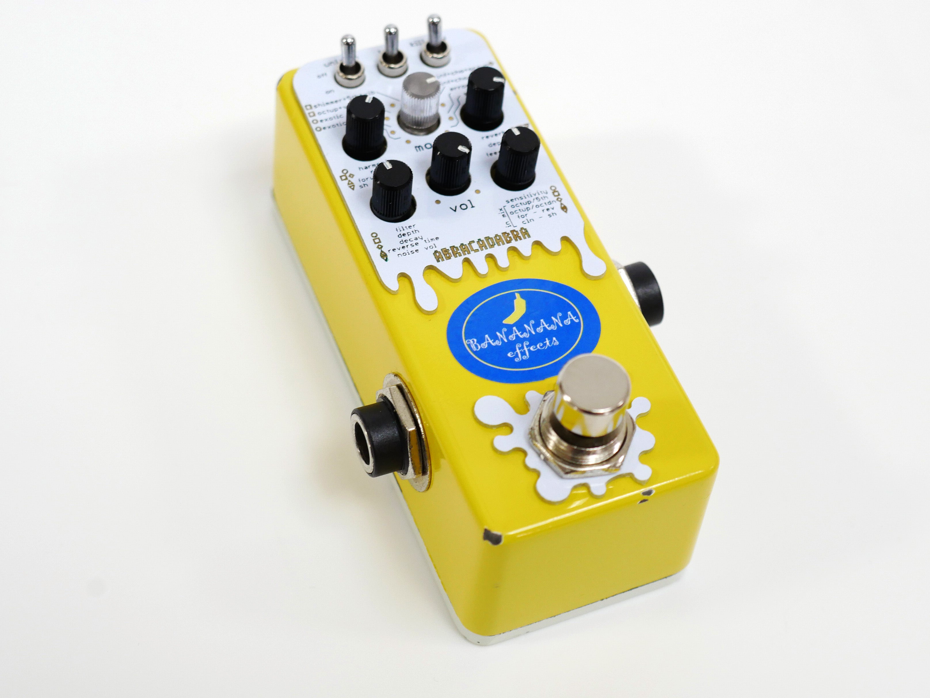 未使用 BANANANA EFFECTS ABRACADABRA ABRACADABRA Shimmer reverb pedal