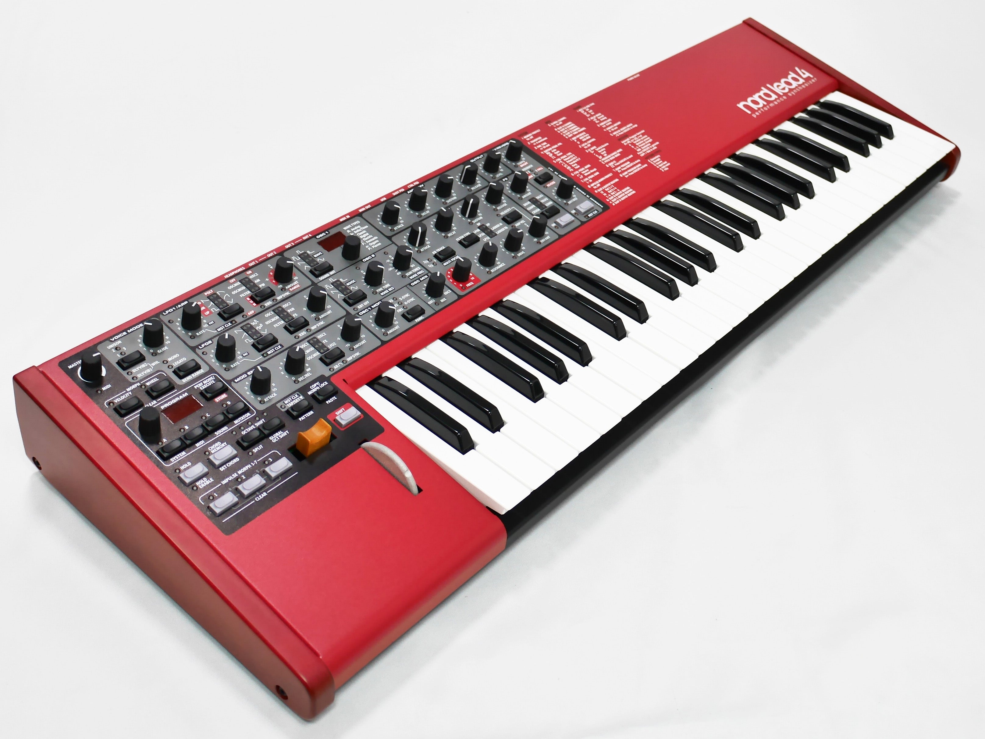 新品同様 nord lead4 シンセサイザー 元箱、付属品完備 - 楽器/器材