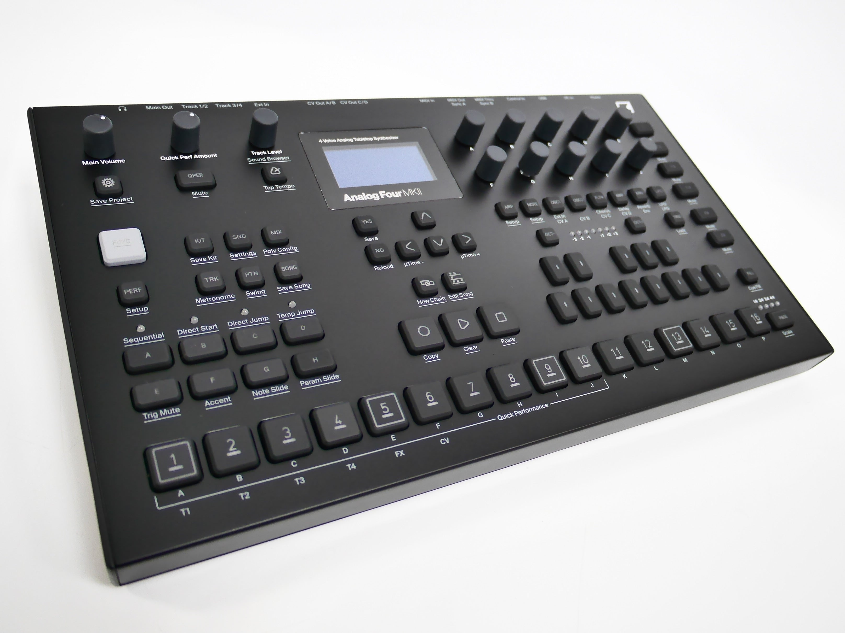 ELEKTRON Analog FOUR MKII Black (中古)