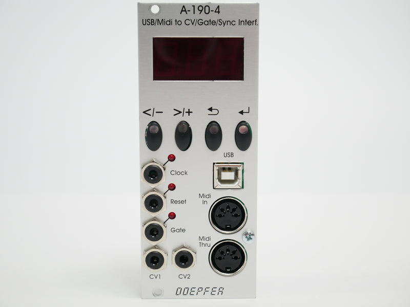 DOEPFER A-190-4 USB/MIDI to CV/Gate/Sync Interface (中古)
