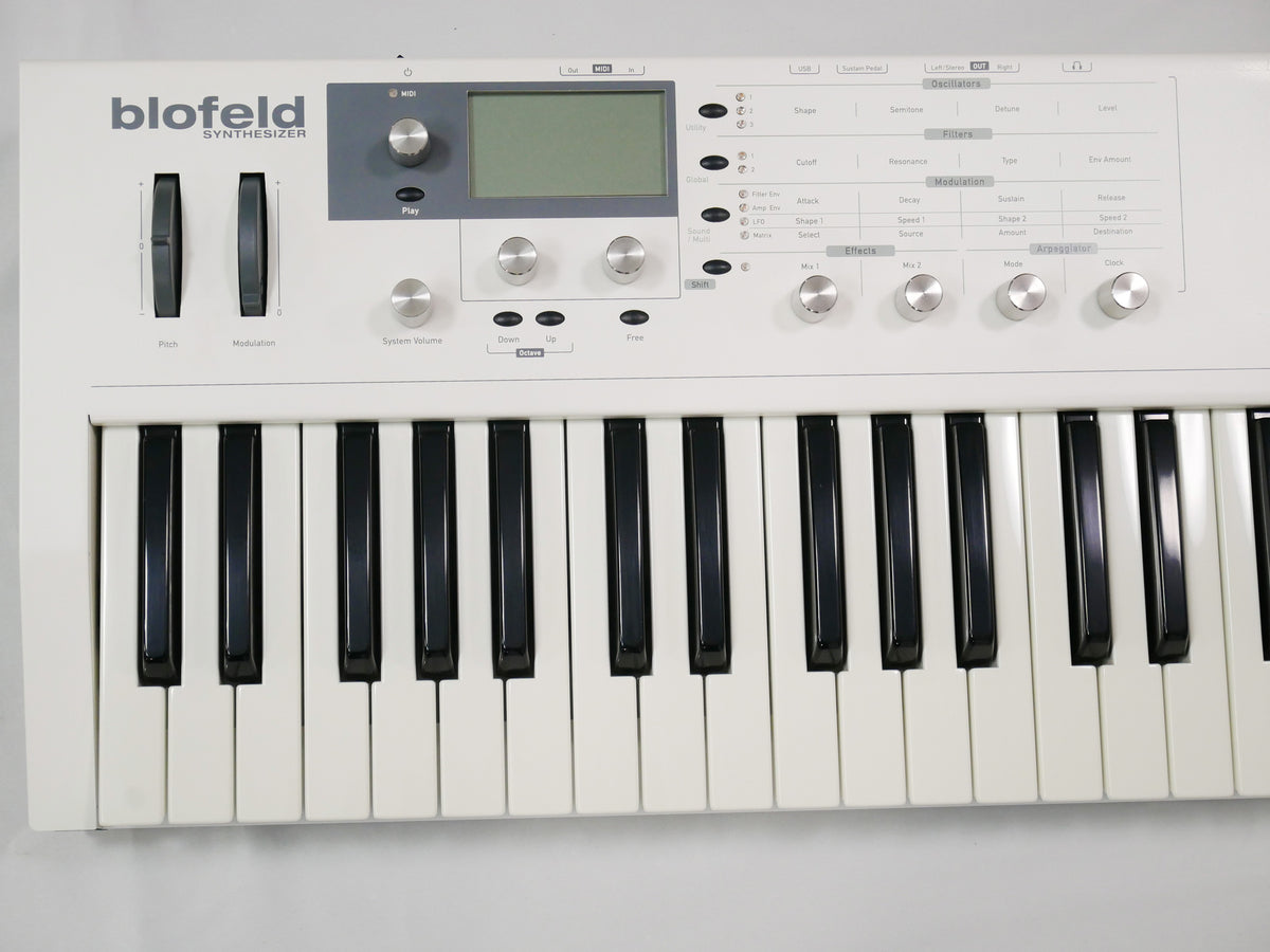 Waldorf blofeld keyboard (中古)