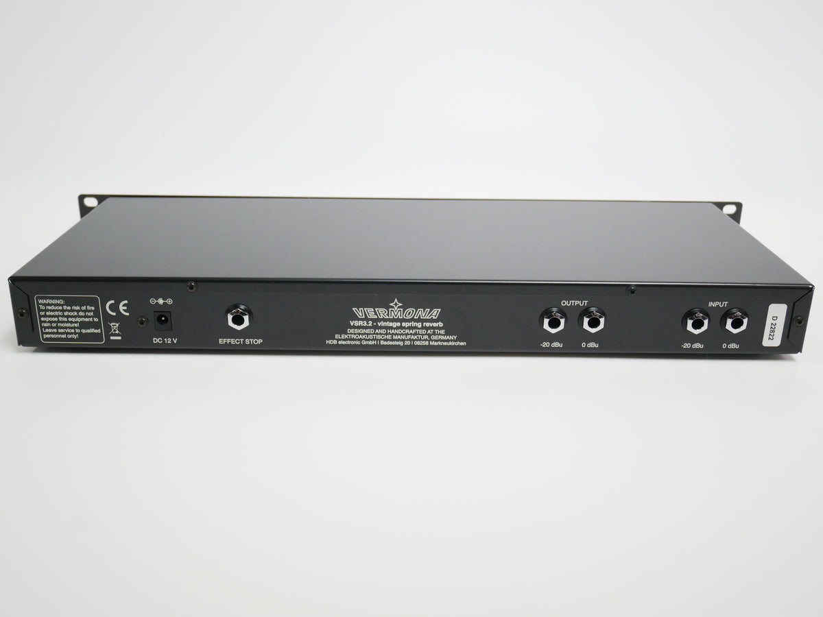 H*n様 VERMONA VSR3 Vintage Spring Reverb VERMONA - VSR 3.2