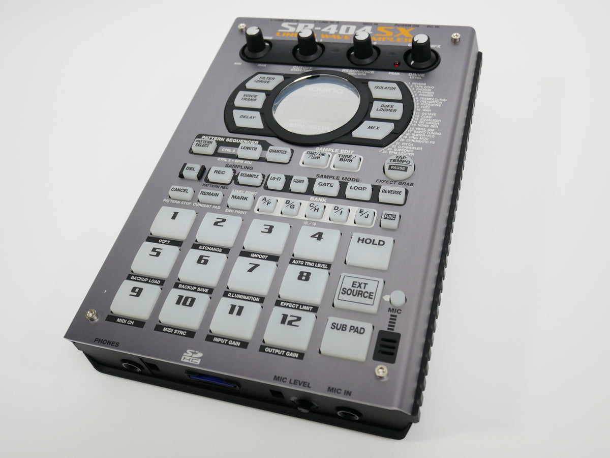 Roland SP-404SX + Dark Grey×Gold Color Panel (中古)