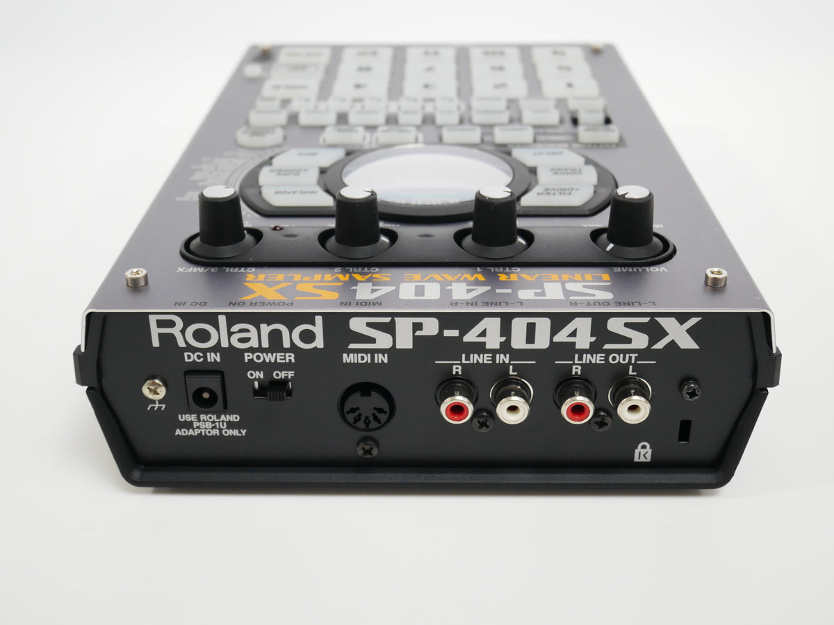 Roland SP-404SX + Dark Grey×Gold Color Panel (中古)