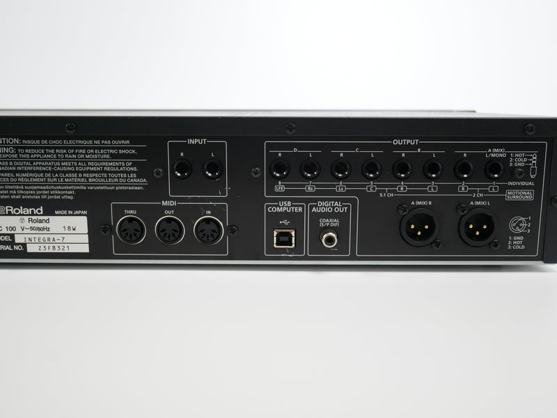 Roland INTEGRA-7 + ONKYO UWF-1 (中古)7