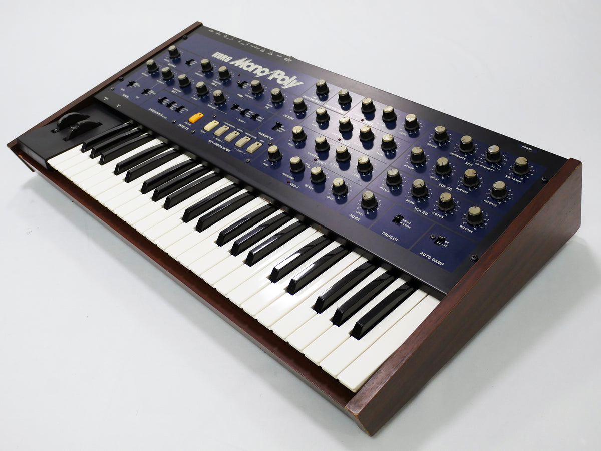 Korg MP-4 Mono Poly シンセサイザー Korg MP-4 Mono Poly 革新的なアナログシンセの名機 | ART & BEATS
