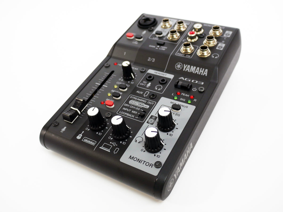 YAMAHA AG03MK2BLSPK BLACK