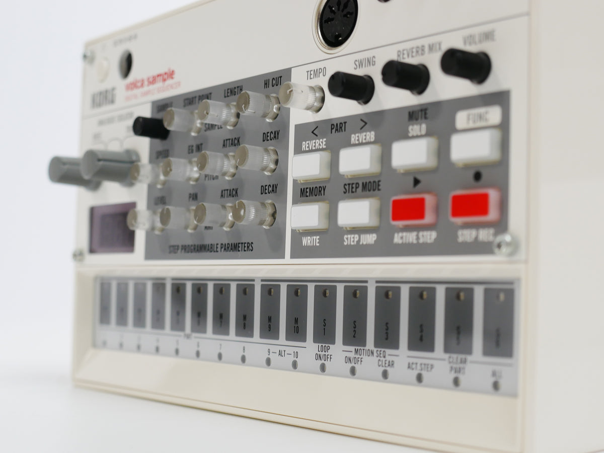 KORG volca sample サンプラー volca sample - DIGITAL SAMPLE SEQUENCER | KORG (Japan)
