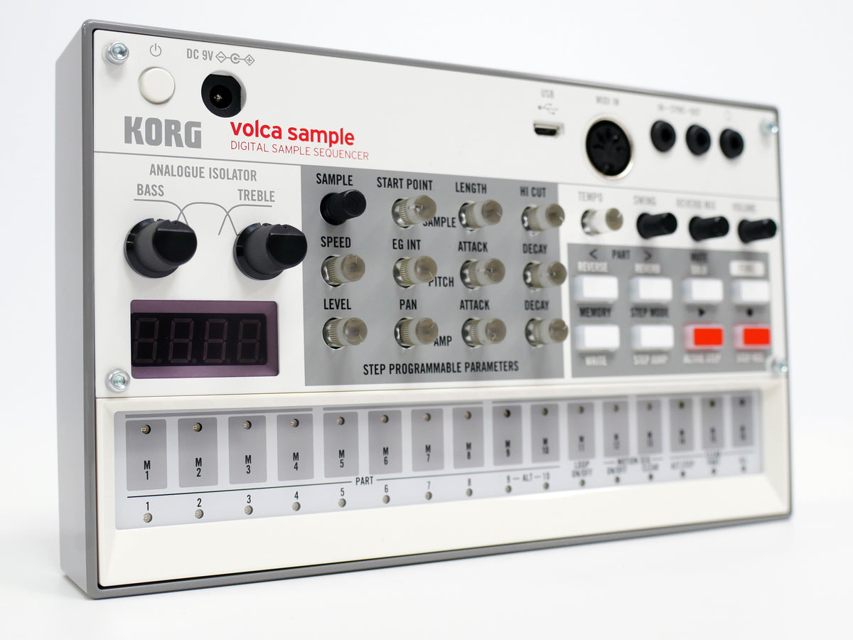 【美品】KORG volca sample2 本体 + ケーブル Korg Volca Sample 2 Digital Sample Sequencer POWER & CABLE