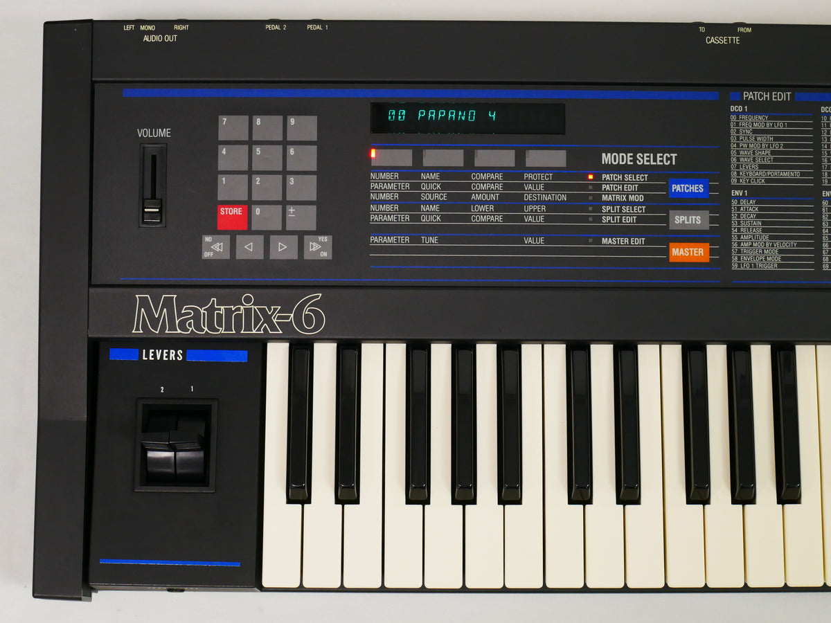 Oberheim オーバーハイム シンセサイザー Matrix-6 Oberheim オーバーハイム シンセサイザー Matrix-6 Oberheim Matrix 6