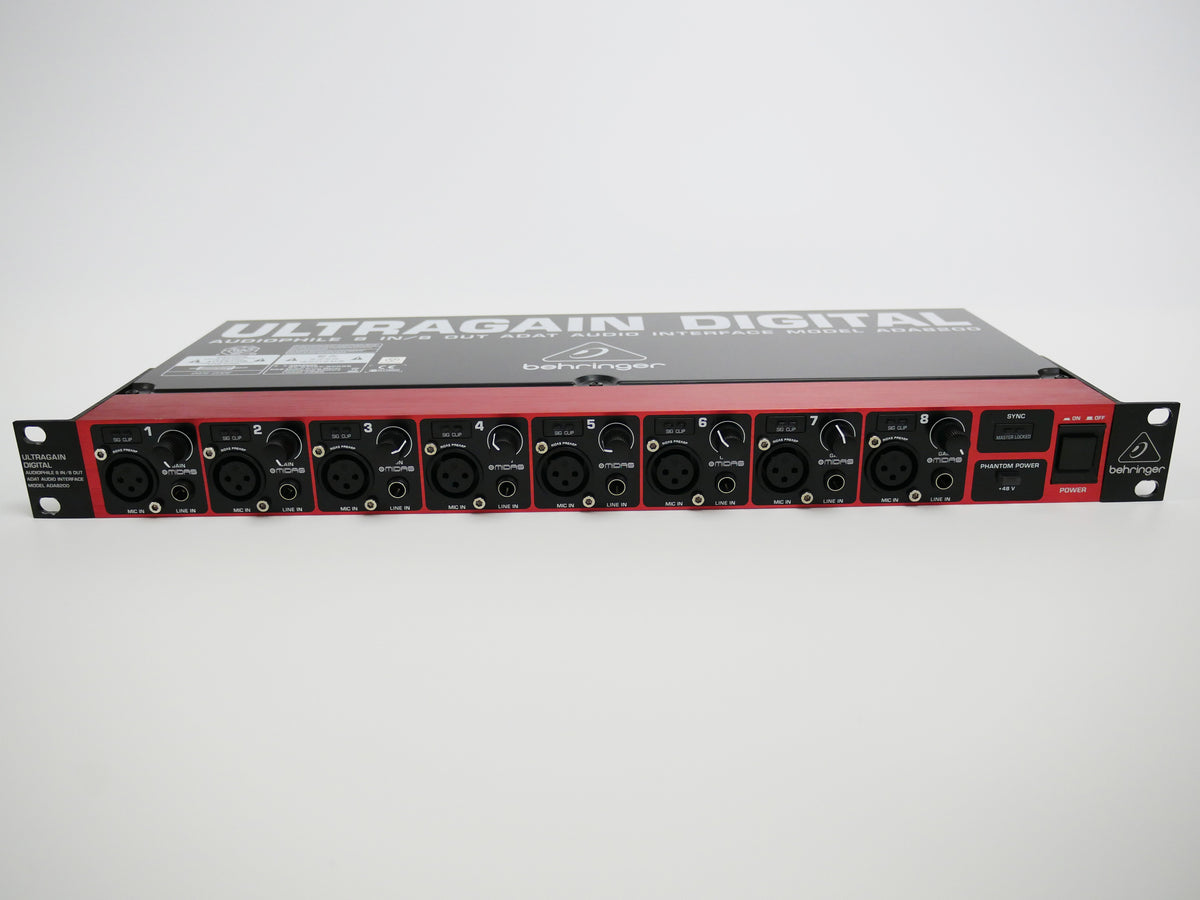BEHRINGER ADA8200 ULTRAGAIN DIGITAL 美品 Behringer ADA8200 (中古)