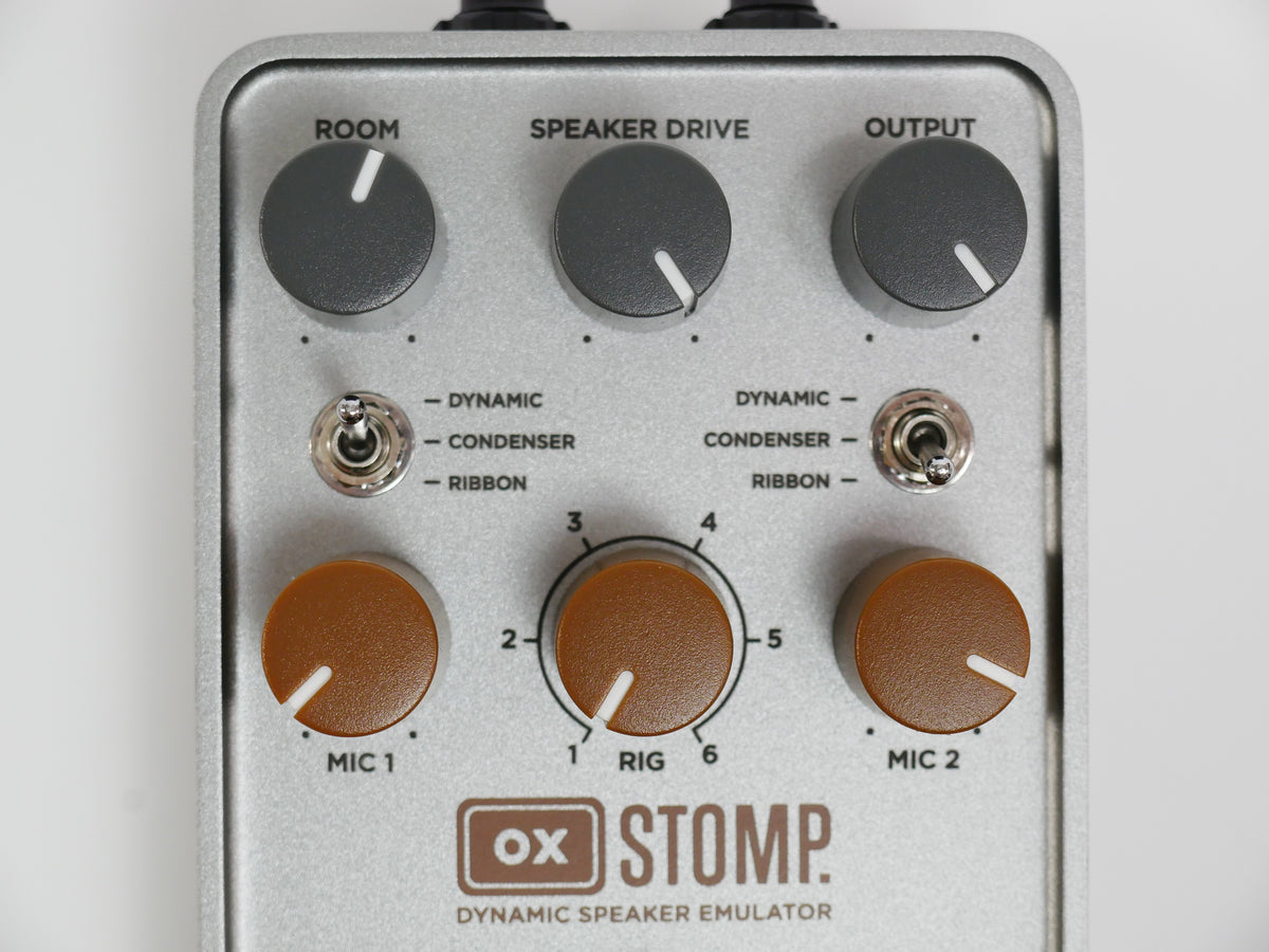UAFX OX STOMP ダイナミックスピーカーエミュレーター 数量限定特価] UNIVERSAL AUDIO UAFX OX Stomp. Dynamic Speaker