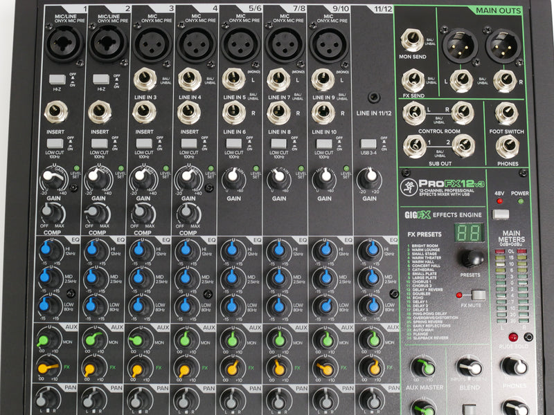 Mackie ProFX12v3 + Cover (中古)4