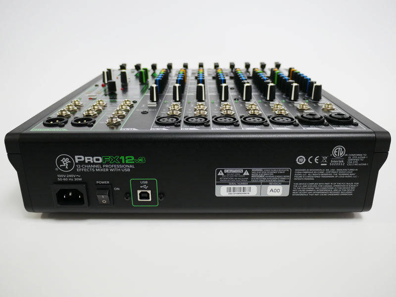 Mackie ProFX12v3 + Cover (中古)