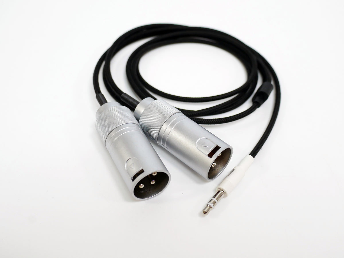 Teenage Engineering textile cable 3.5 mm to 2x xlr plug (中古)