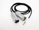 Teenage Engineering textile cable 3.5 mm to 2x xlr plug (中古)2