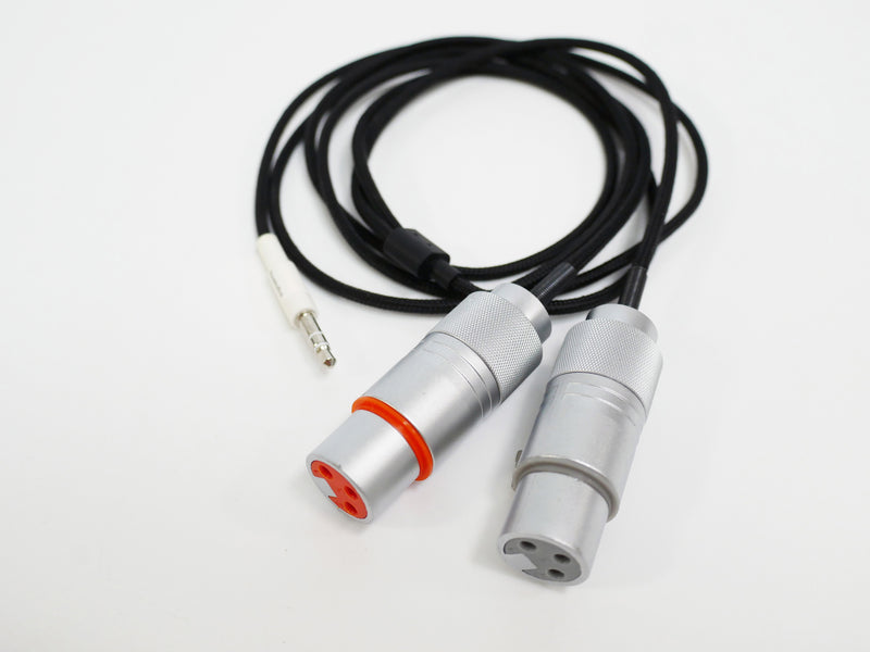 Teenage Engineering textile cable 3.5 mm to 2x xlr socket (中古)2