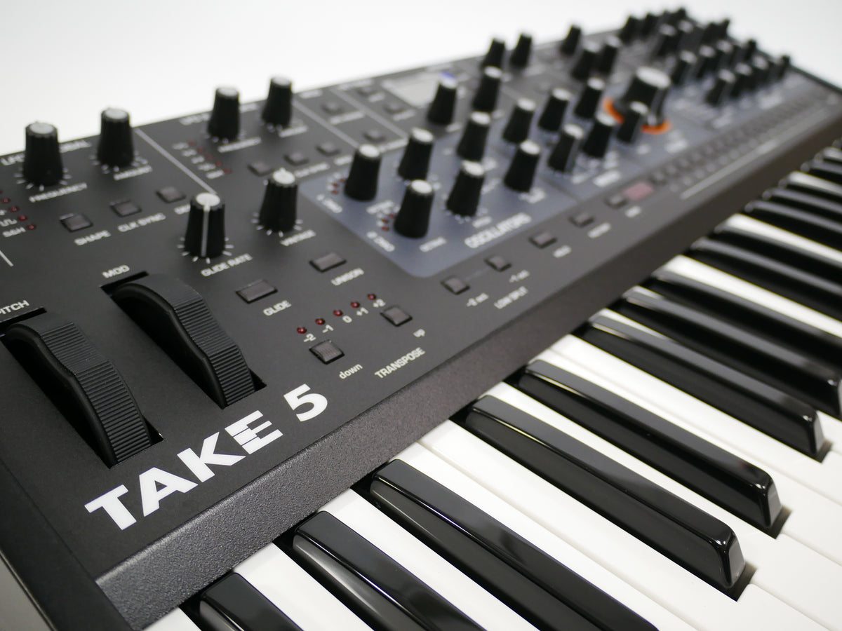 鍵盤楽器 SEQUENTIAL TAKE5 SEQUENTIAL コンパクトでポータブルな5ボイスのVCO/VCFベースの
