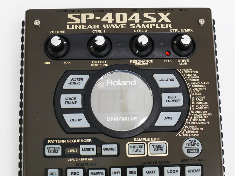 Roland SP-404SX Dark Grey×Gold (中古)2