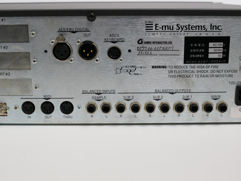 E-MU E4X Turbo (中古)