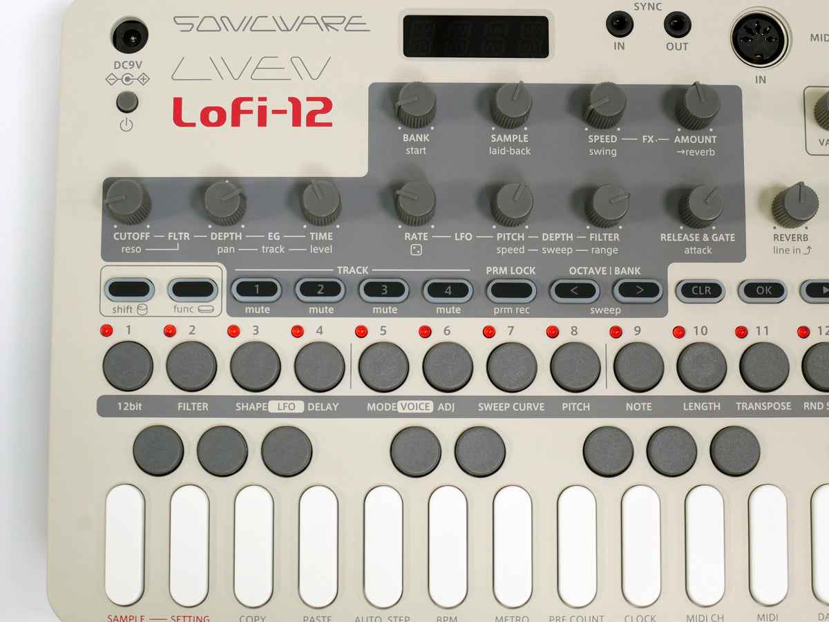 SONICWARE LIVEN Lofi-12 + AC Adapter (中古) SONICWARE LIVEN Lofi-12 + AC Adapter (中古)