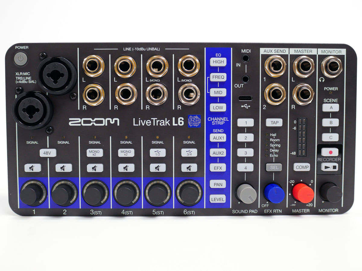 ZOOM LiveTrak L6 (中古)