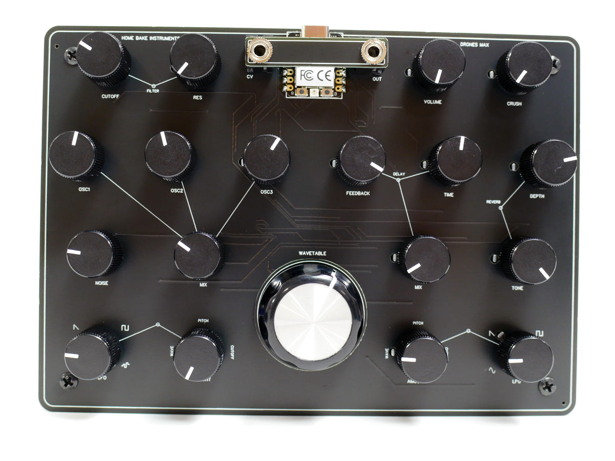 DRONES　MAX シンセサイザー HOME BAKE INSTRUMENTS DRONES MAX (中古)