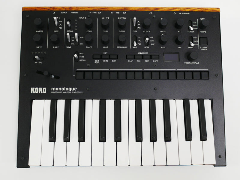 モ*ソ様 KORG monologue (純正アダプター付) KORG monologue + AC Adapter (中古)