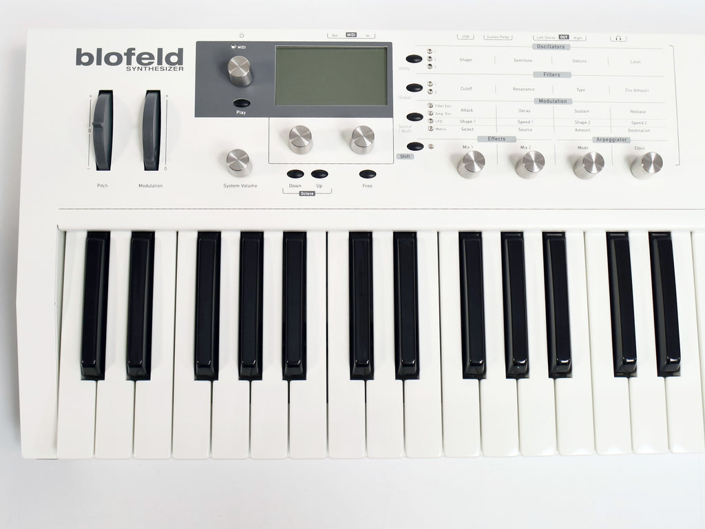 Waldorf blofeld keyboard (中古)