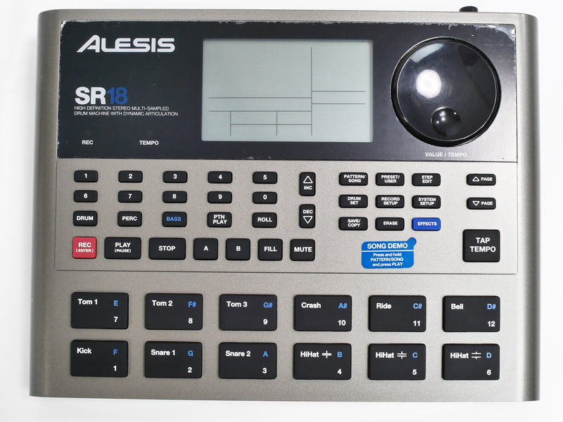 ALESIS SR18 （ドラムマシン）