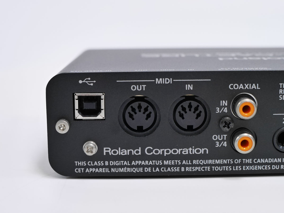 Roland ローランド 通電のみ オーディオインターフェイス QUAD-CAPTURE UA-55