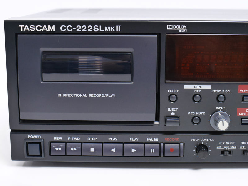 2013年製TASCAM CD/TAPEレコーダー CC-222SL MKII 2013年製