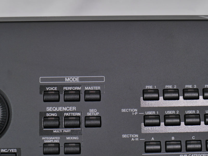 YAMAHA MOTIF XF6 + TK Bank (中古)