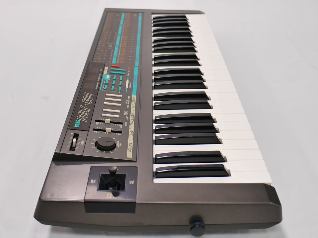 KORG POLY-800／シンセサイザー（再々値下げ） - 鍵盤楽器、ピアノ