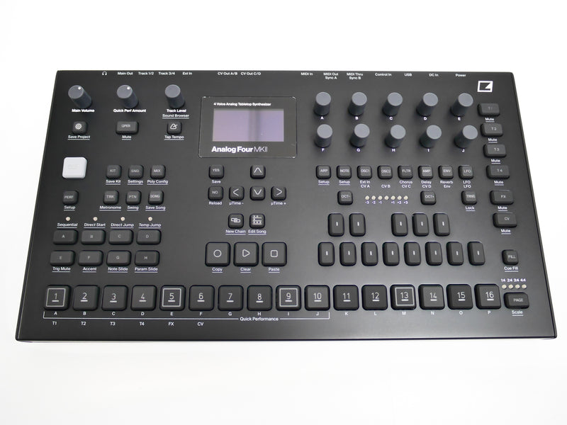 低価超特価Elektron analog four MK1 正常動作品 翌日迄の決済 受け取り迅速 厳守 リズムマシン